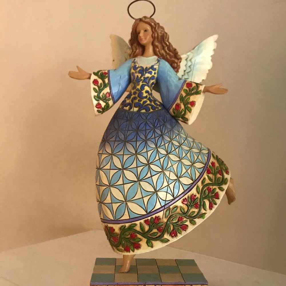 Jim Shore Christmas Angel Figurine Decoration